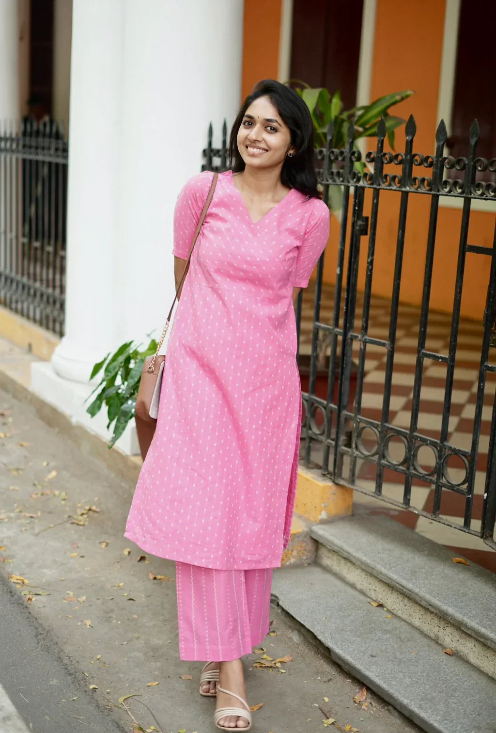 Women Cotton Printed Kurta Set