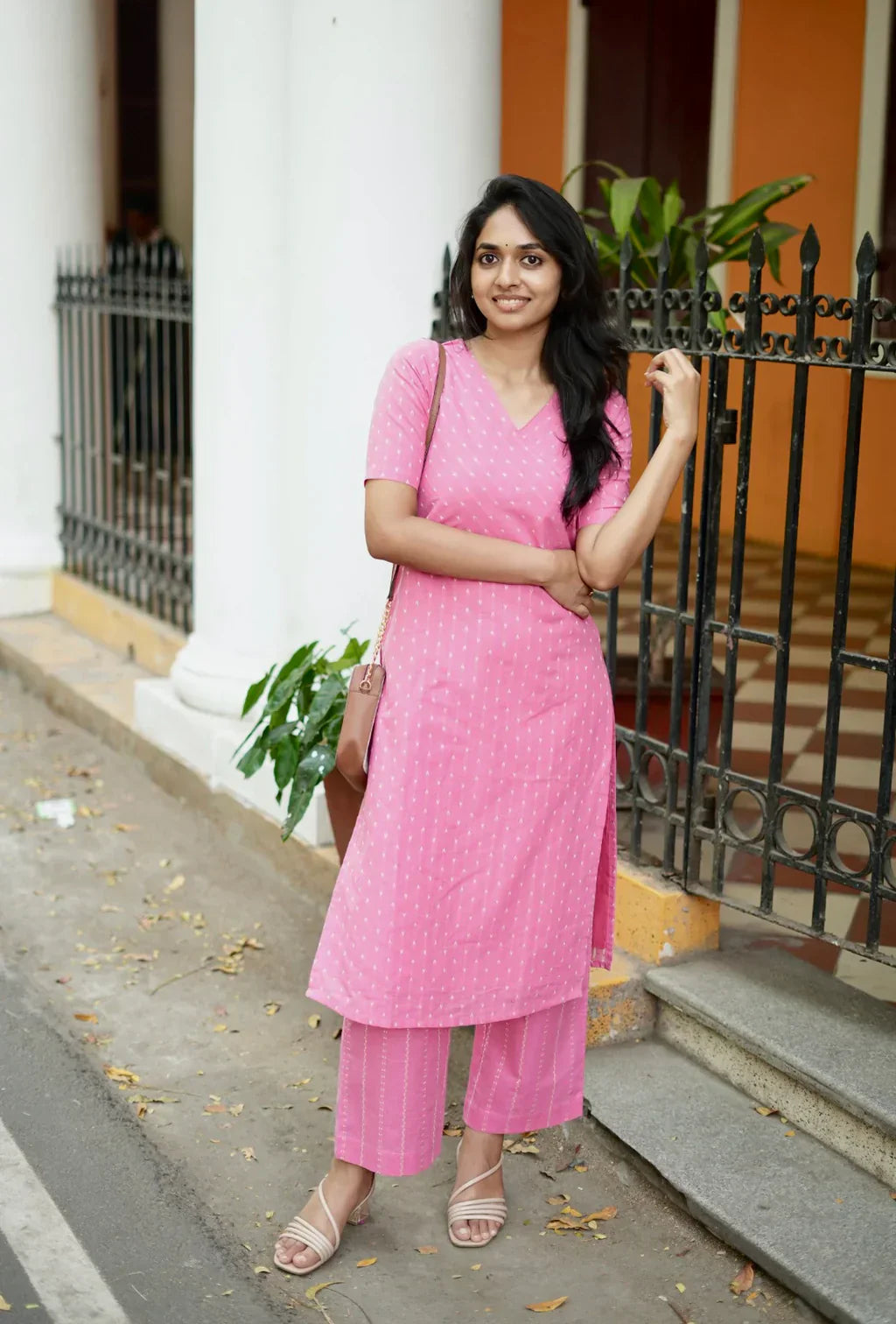 Women Cotton Printed Kurta Set