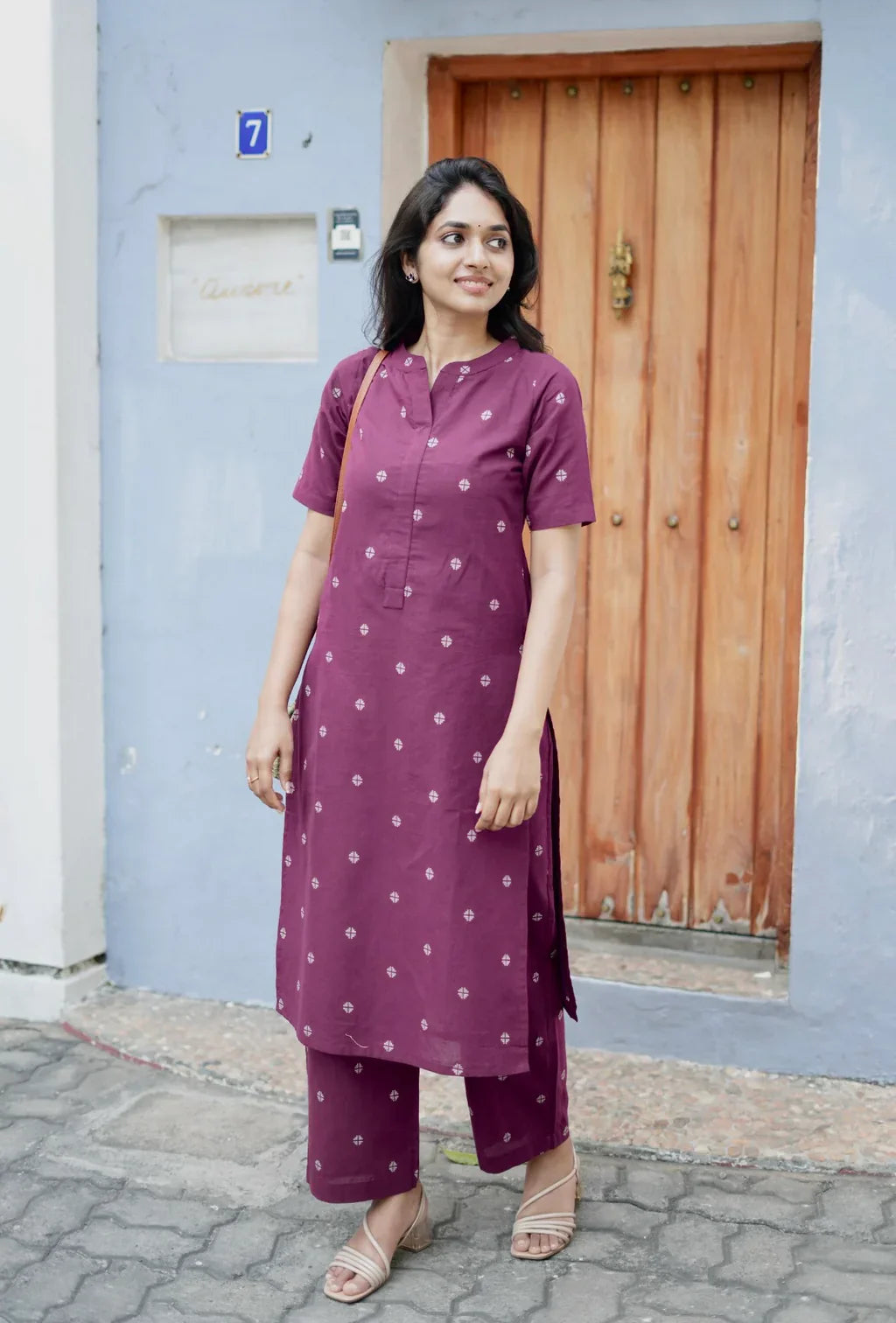 Women Cotton Printed Kurta Set