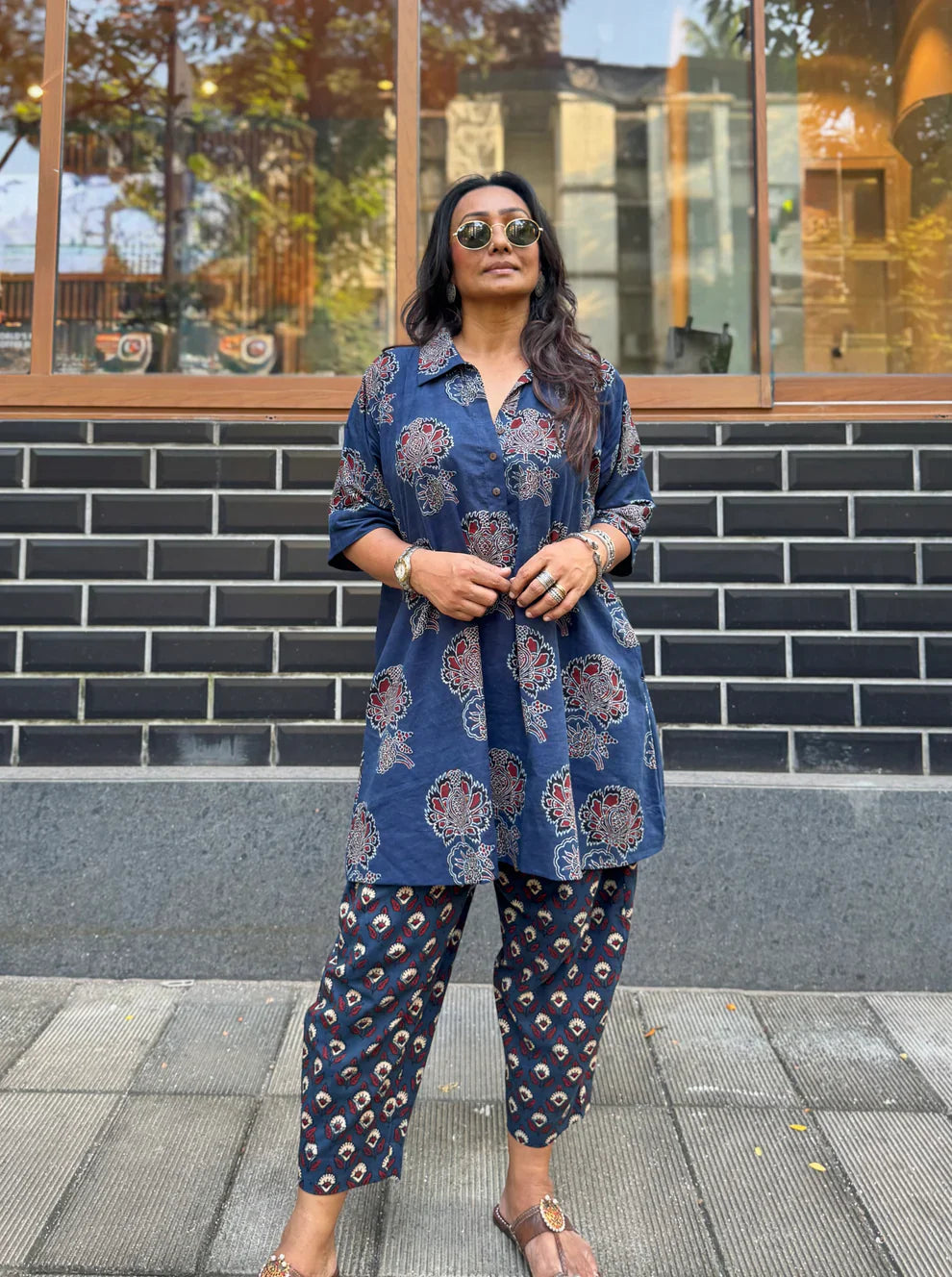 WOMEN CASUAL PRINTED CO-ORD SET