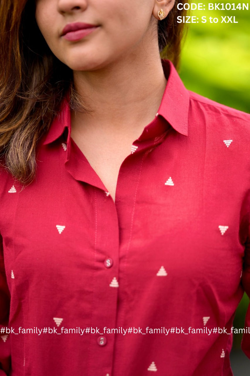 WOMEN CASUAL COTTON PRINTED CO-ORD SET