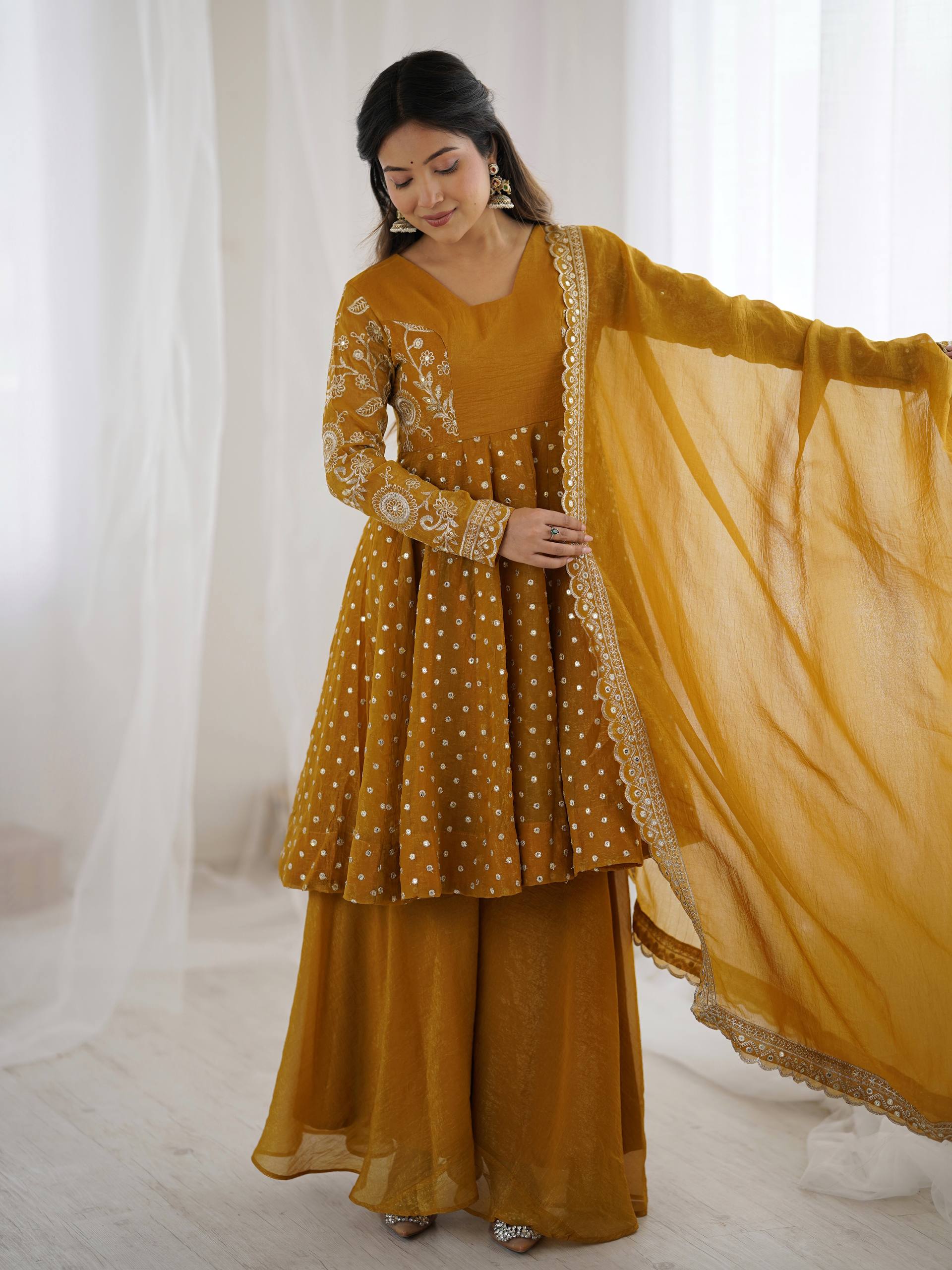 Women’s Ethnic Sharara Set