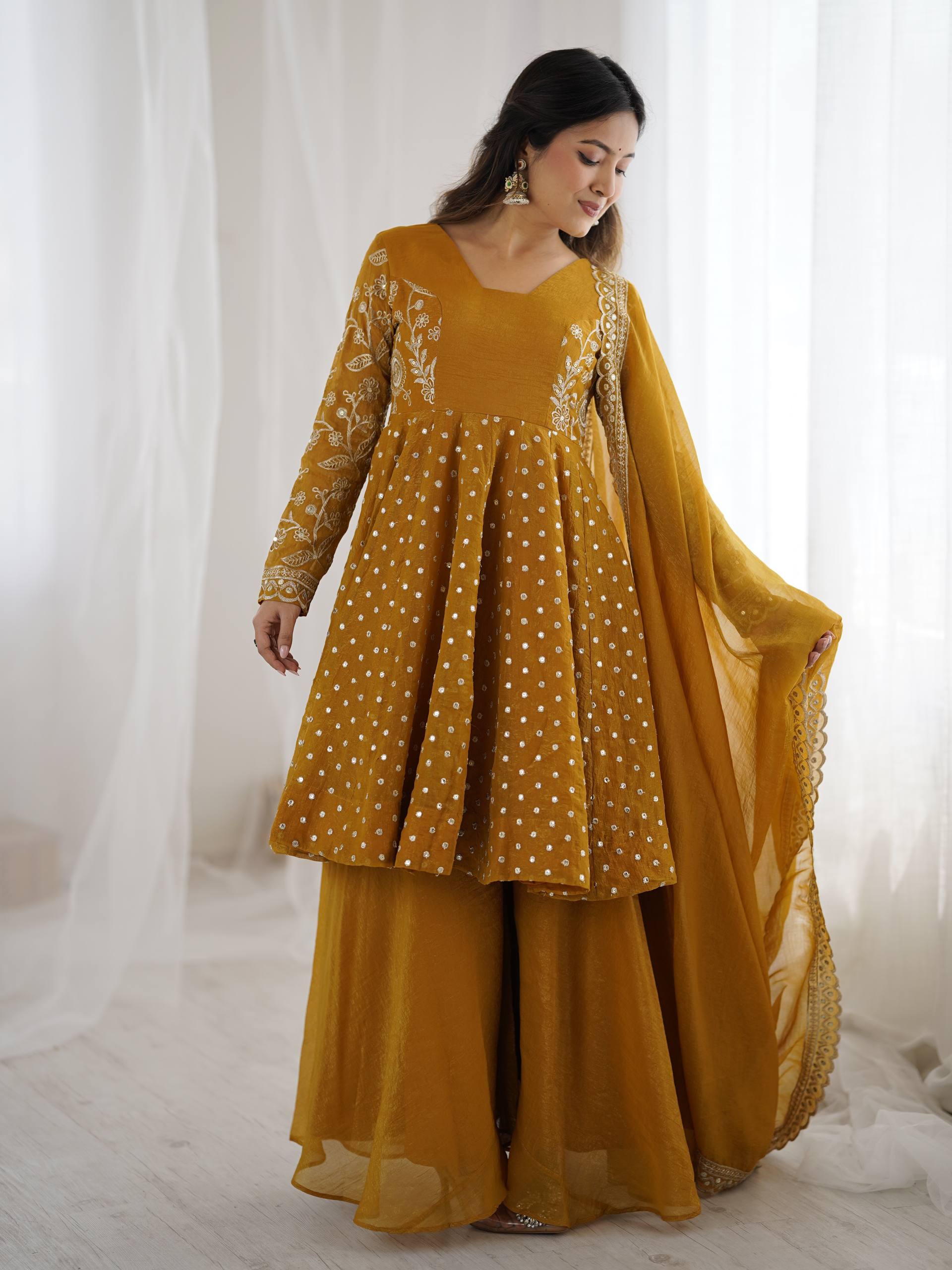Women’s Ethnic Sharara Set