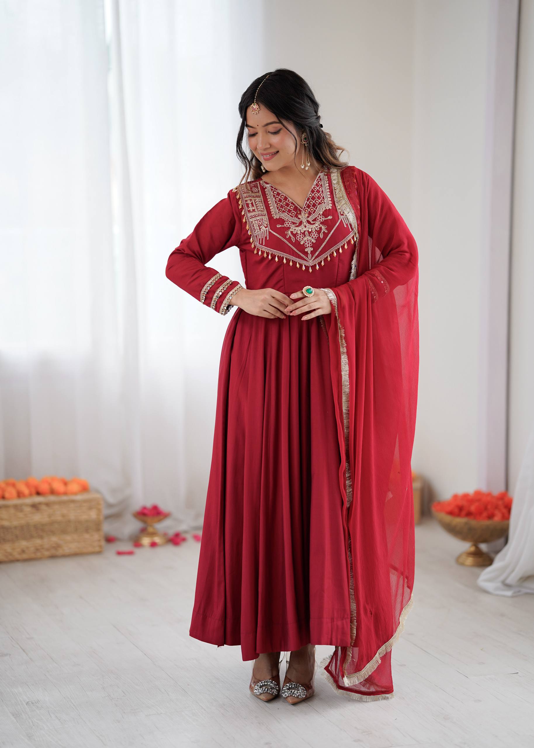 Women’s Ethnic Anarkali Gown