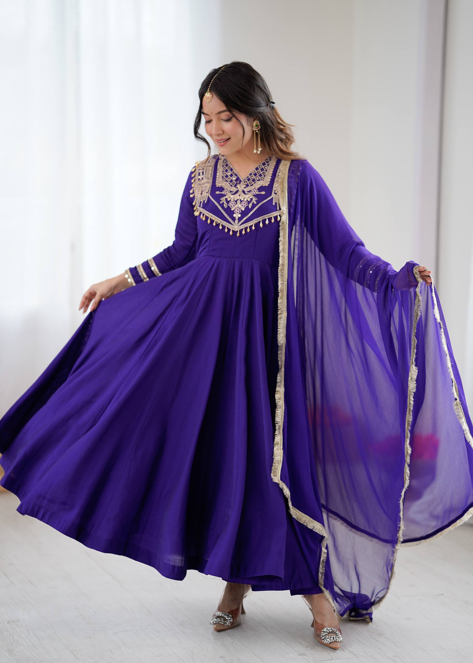 Women’s Ethnic Anarkali Gown